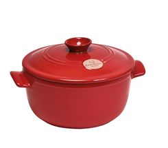 Emile Henry Schmortopf Cookware Bordeauxrot ø 22 cm / 2,5 Liter